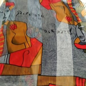 Picasso scarf